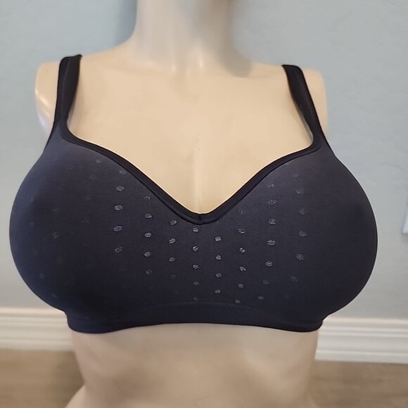 Bali Bra 34C Black Wireless Lined 3463 - Picture 1 of 3